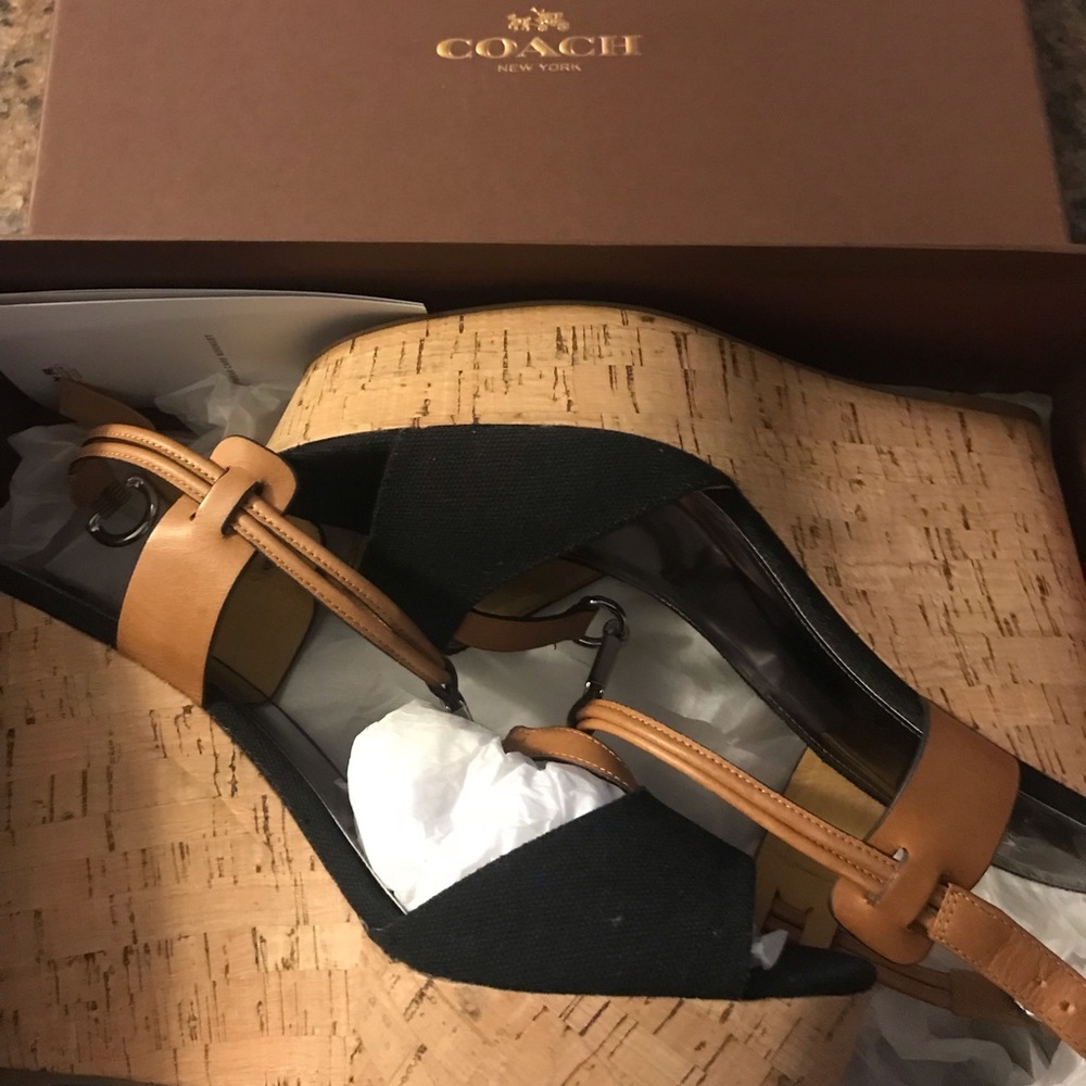 Coach Linden wedges